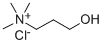 3-hydroxypropyl-trimethyl-azanium chloride