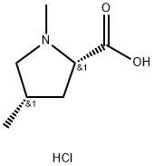 (2S,4S)-1,4-dimethylpyrrolidine-2-carboxylic acid hydrochloride