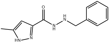 N'-benzyl-3-methyl-1H-pyrazole-5-carbohydrazide