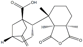 6,18-Dioxo-6,18-epoxy-6,7-secokaura-16-ene-7-oic acid