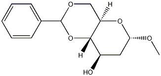 1-O-Methyl-4-O,6-O-benzylidene-2-deoxy-α-D-arabino-hexopyranose