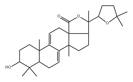 (22R)-22,25-Epoxy-3β,20-dihydroxylanosta-7,9(11)-dien-18-oic acid 18,20-lactone