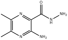Pyrazinecarboxylic acid, 3-amino-5,6-dimethyl-, hydrazide (7CI,8CI)