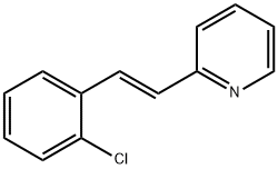 Pyridine, 2-(2-(chlorophenyl)vinyl)-, trans-