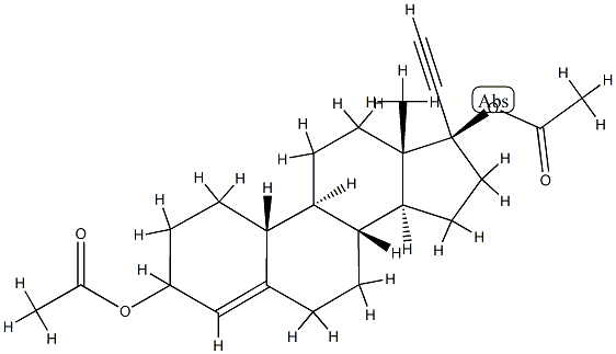 (17R)-19-Norpregn-4-en-20-yne-3ξ,17-diol diacetate