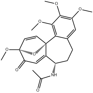 N-[(7S)-6,7,9,10-Tetrahydro-1,2,3,10-tetramethoxy-9-oxo-5H-10α,12aα-epoxybenzo[a]heptalen-7-yl]acetamide
