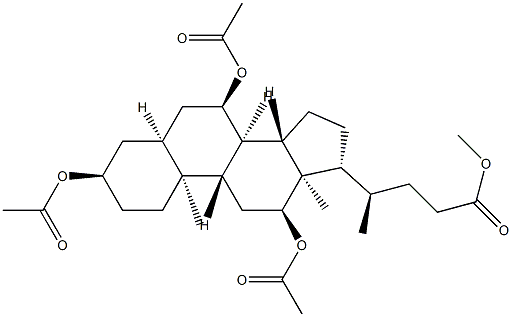 3α,7α,12α-Triacetoxy-5β-cholan-24-oic acid methyl ester