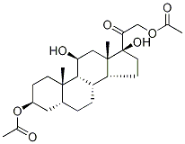 3β,11β,17,21-tetrahydroxy-5β-pregnan-20-one 3,21-Diacetate