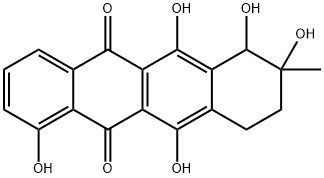 7,8,9,10-Tetrahydro-1,6,7,8,11-pentahydroxy-8-methyl-5,12-naphthacenedione