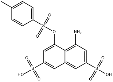 4-amino-5-(tosyloxy)naphthalene-2,7-disulfonic acid