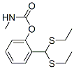 Methylcarbamic acid 2-[bis(ethylthio)methyl]phenyl ester