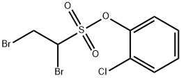 Ethanesulfonic acid, 1,2-dibromo-, o-chlorophenyl ester