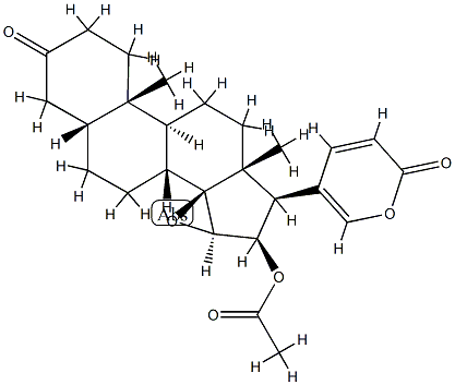3-Oxo-16β-acetoxy-14,15β-epoxy-5β-bufa-20,22-dienolide