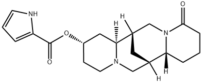 1H-Pyrrole-2-carboxylic acid= (2S)-1,3,4,7,7aα,8,9,10,11,13,14,14aβ-dodecahydro-11-oxo-7α,14α-methano-2H,6H-dipyrido[1,2-a:1',2'-e][1,5]diazocin-2β-yl ester