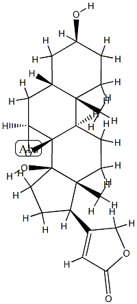 7β,8-Epoxy-3β,14-dihydroxy-5β-card-20(22)-enolide