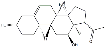 3β,12α,14β-Trihydroxypregn-5-en-20-one