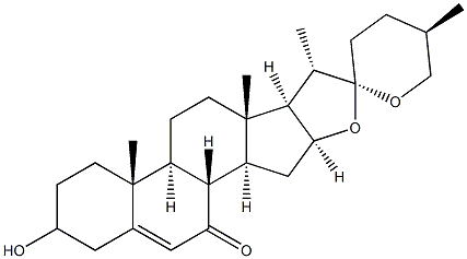 SPIROST-5-EN-7-ONE, 3-HYDROXY-, (5B,25R)-