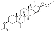 (25R)-6-甲基螺甾-5-烯-3BETA-醇乙酸酯