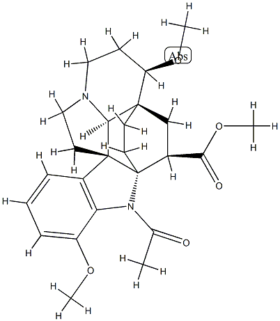 (2α,5α)-1-Acetyl-6β,17-dimethoxyaspidofractinine-3β-carboxylic acid methyl ester