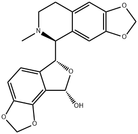 (6R,8S)-6,8-二氢-6-[(5S)-5,6,7,8-四氢-6-甲基-1,3-二氧杂环戊并[4,5-g]异喹啉-5-基]呋喃并[3,4-e]-1,3-苯并二氧杂环戊烯-8-醇