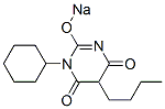 5-Butyl-1-cyclohexyl-2-sodiooxy-4,6(1H,5H)-pyrimidinedione