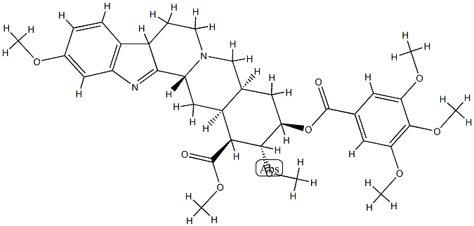 (3β,20α)-1,2-Didehydro-2,7-dihydro-11,17α-dimethoxy-18β-[(3,4,5-trimethoxybenzoyl)oxy]yohimban-16β-carboxylic acid methyl ester