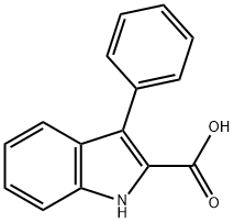 3-苯基吲哚-2-羧酸