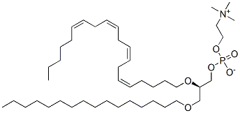 1-O-hexadecyl-2-arachidonyl-sn-glycero-3-phosphocholine