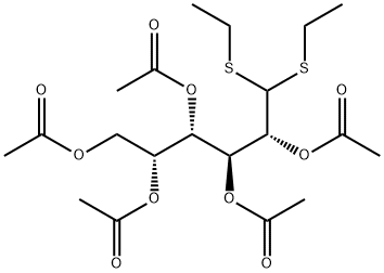 Galactose, diethyl mercaptal, pentaacetate, D-
