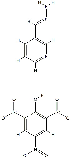 (Z)-pyridin-3-ylmethylidenehydrazine, 2,4,6-trinitrophenol