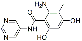 2-Amino-4,6-dihydroxy-5-pyrimidinyl(3-methylphenyl)formamide