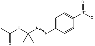 2-(4-nitrophenyl)diazenylpropan-2-yl acetate