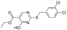 Ethyl 2-[(3,4-dichlorobenzyl)sulfanyl]-4-hydroxy-5-pyrimidinecarboxyla te