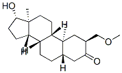 (2S,5S,8S,9S,10S,13S,14S,17S)-17-hydroxy-2-(methoxymethyl)-10,13-dimet hyl-1,2,4,5,6,7,8,9,11,12,14,15,16,17-tetradecahydrocyclopenta[a]phena nthren-3-one