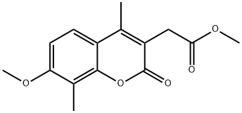 methyl 2-(7-methoxy-4,8-dimethyl-2-oxo-2H-chromen-3-yl)acetate