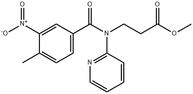 Methyl 3-(4-Methyl-3-nitro-N-(pyridin-2-yl)benzaMido)propanoate