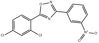 5-(2,4-二氯苯基)-3-(3-硝基苯基)-1,2,4-恶二唑