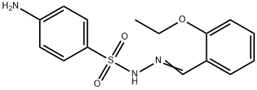 4-amino-N-[(2-ethoxyphenyl)methylideneamino]benzenesulfonamide