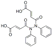(E)-3-[[[(E)-3-carboxyprop-2-enoyl]-phenyl-amino]-phenyl-carbamoyl]pro p-2-enoic acid