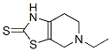Thiazolo[5,4-c]pyridine-2(1H)-thione, 5-ethyl-4,5,6,7-tetrahydro- (9CI)