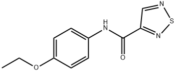 1,2,5-Thiadiazole-3-carboxamide,N-(4-ethoxyphenyl)-(9CI)