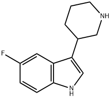 5-fluoro-3-(piperidin-3-yl)-1H-indole