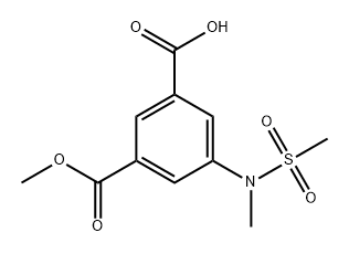 1,3-Benzenedicarboxylic acid, 5-[Methyl(Methylsulfonyl)aMino]-,MonoMethyl ester