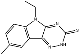 5-ethyl-8-methyl-5H-[1,2,4]triazino[5,6-b]indol-3-yl hydrosulfide