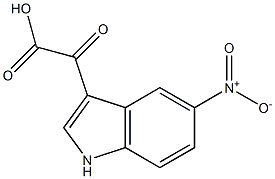 2-(5-硝基-3-吲哚基)-2-氧代乙酸