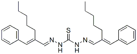 1,3-bis(2-benzylideneheptylideneamino)thiourea