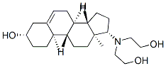 (3S,8R,9S,10R,13S,14S,17S)-17-(bis(2-hydroxyethyl)amino)-10,13-dimethy l-2,3,4,7,8,9,11,12,14,15,16,17-dodecahydro-1H-cyclopenta[a]phenanthre n-3-ol