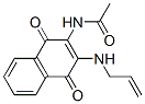 N-[1,4-dioxo-3-(prop-2-enylamino)naphthalen-2-yl]acetamide