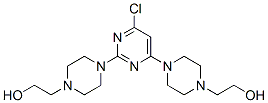 2-[4-[4-chloro-6-[4-(2-hydroxyethyl)piperazin-1-yl]pyrimidin-2-yl]piperazin-1-yl]ethanol
