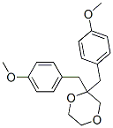 2,2-bis[(4-methoxyphenyl)methyl]-1,4-dioxane